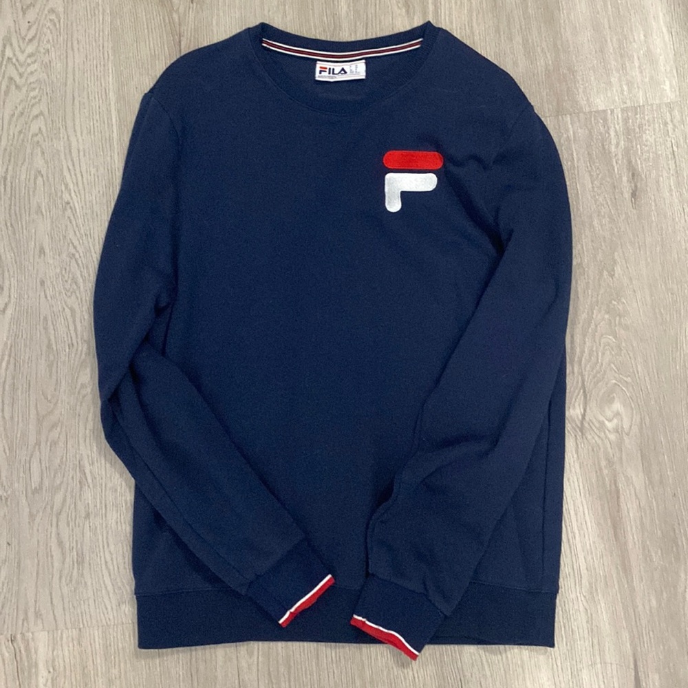 FILA Navy Blue Crewneck